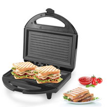 Load image into Gallery viewer, Andowl 750W Panini / Sandwich Press Machine Toaster BB-Q-HB001
