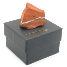 Load image into Gallery viewer, KOBVS Red Jasper raw uncut stone spiritual gift box
