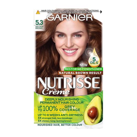 Garnier Nutrisse 5.3 Golden Brown Buy Online in Zimbabwe thedailysale.shop