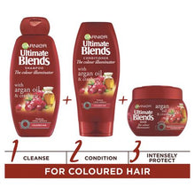 Load image into Gallery viewer, Garnier Ultimate Blends - Argan Oil and Cranberry Shampoo 360ml
