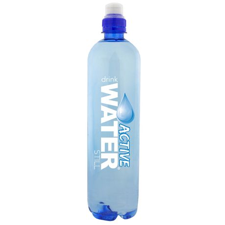 Drink Water Active 750ml Bottled Water Still - Sport Pump Lid - Pack of 6 Buy Online in Zimbabwe thedailysale.shop