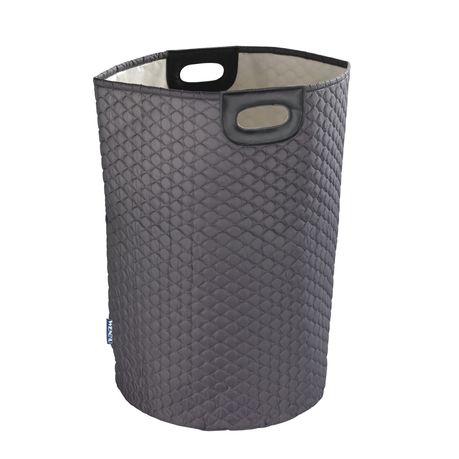 Wenko - Wabo - Laundry Bin - Black 79L Buy Online in Zimbabwe thedailysale.shop