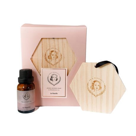 Anke Products - Le Vanille Wooden Hexagon & Essential Oil Buy Online in Zimbabwe thedailysale.shop