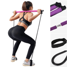 Load image into Gallery viewer, Revoflex Xtreme Abdominal AB Wheel &amp; Pilates Bar-Resistance Set
