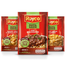 Load image into Gallery viewer, Royco Dry Pasta Sauce Variety Pack 3x3 flavours
