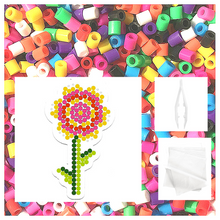 Load image into Gallery viewer, JKA - Pretty Flowers - Quad Combo Kit - Iron On Bead Craft Toy
