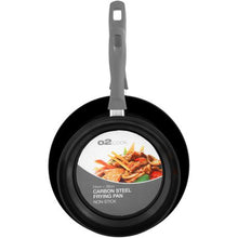 Load image into Gallery viewer, O2 Cook 2 Piece Non-Stick Carbon Steel Frying Pan Set
