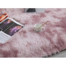 Load image into Gallery viewer, Pink/Purple Fluffy Shaggy Rug (200cmx150cm)
