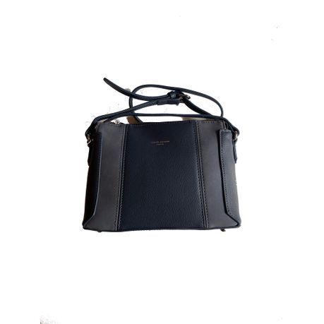 David Jones Crossbody Bag - Navy Blue Buy Online in Zimbabwe thedailysale.shop