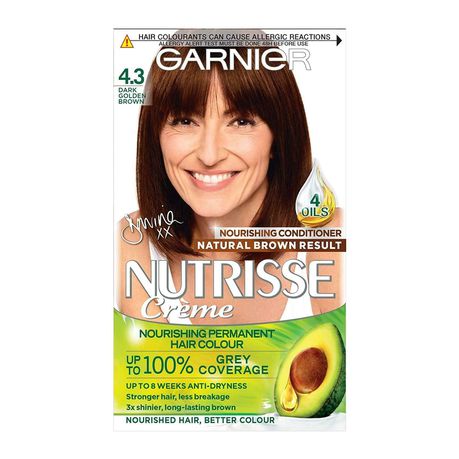 Garnier Nutrisse 4.3 Dark Golden Brown Buy Online in Zimbabwe thedailysale.shop