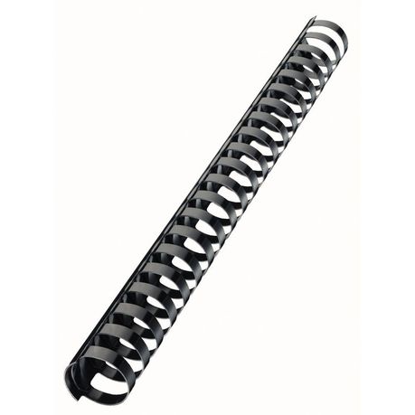 GBC: 6mm 21 Loop PVC Binding Combs - Black (100 Pack) Buy Online in Zimbabwe thedailysale.shop