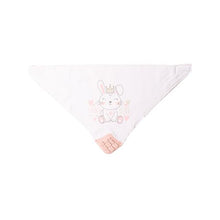 Load image into Gallery viewer, Baby Bunny 2 Pack Bandana Teether Bib
