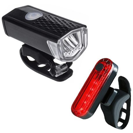 Rechargeable Bike Light Set Buy Online in Zimbabwe thedailysale.shop