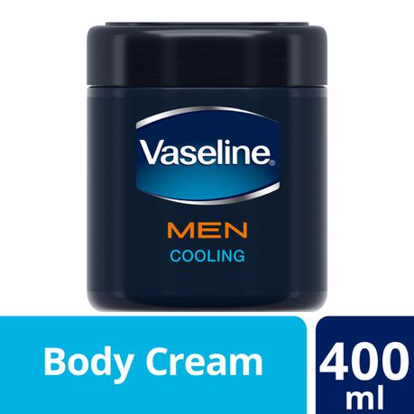 Vaseline For Men Cooling Body Cream Dry Skin Cream 400ml Buy Online in Zimbabwe thedailysale.shop