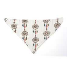 Load image into Gallery viewer, White Dreamcatcher Tie Bib
