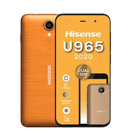 Hisense U965 2020 8GB DS - Amber Buy Online in Zimbabwe thedailysale.shop