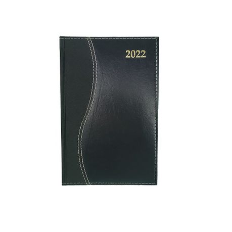 Diary A5 S-Stitch Regency 2022 Black Buy Online in Zimbabwe thedailysale.shop