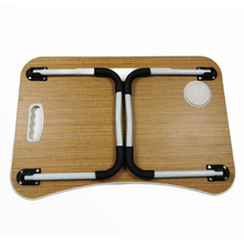 Load image into Gallery viewer, All-purpose Foldable Table Laptop Desk Bed Tray With Tablet Slot
