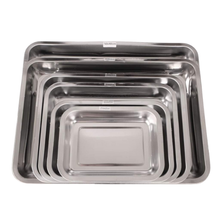 Load image into Gallery viewer, Cater Care Rectangular Steel Dish- 320 X 220 X 48MM
