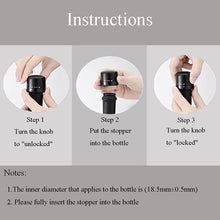 Load image into Gallery viewer, GNH - Wine Bottle Stopper Twist Lock
