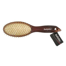 Load image into Gallery viewer, Babyliss BROWN Bristle Massage Hair Brush Women Girls Beauty Accessories
