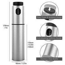 Load image into Gallery viewer, Kitchen Olive Oil Sprayer Stainless Steel
