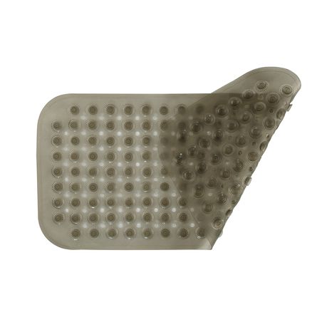 Non-Slip PVC Bathroom Bath/Shower Mat Polka Dot Texture Transparent Grey L Buy Online in Zimbabwe thedailysale.shop