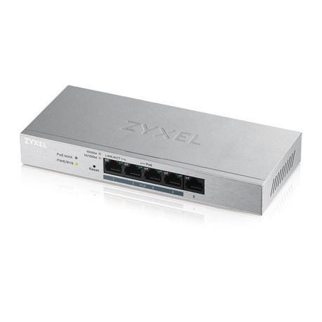 Zyxel 5-Port Web Managed PoE Gigabit Switch Buy Online in Zimbabwe thedailysale.shop