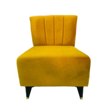 Load image into Gallery viewer, Celio Dior Collection - Tufted Modern Durable Yellow Single Couch / Sofa
