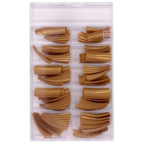 Bronze False Nails - 100 Pieces