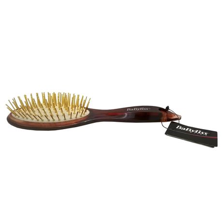 Babyliss BROWN Bristle Massage Hair Brush Women Girls Beauty Accessories Buy Online in Zimbabwe thedailysale.shop