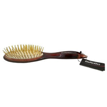 Load image into Gallery viewer, Babyliss BROWN Bristle Massage Hair Brush Women Girls Beauty Accessories
