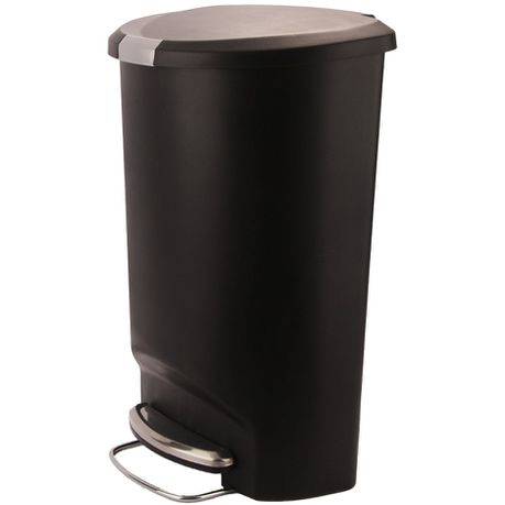 Legend Plastic Step Bin 22lt Black