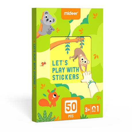 Mideer Let's Play with Stickers Set: Beginner Level Buy Online in Zimbabwe thedailysale.shop