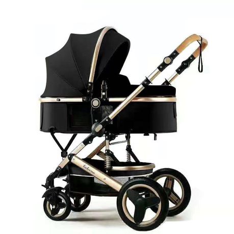 Baby Stroller 2 in 1 Portable Baby Carriage Folding Prams With Mummy Black Buy Online in Zimbabwe thedailysale.shop