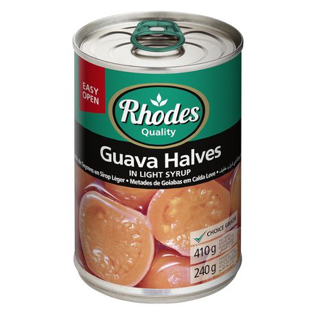 Rhodes - Guava Halves in Syrup 12x410g Buy Online in Zimbabwe thedailysale.shop