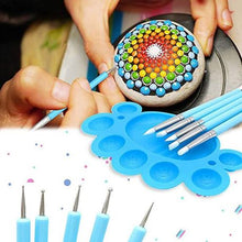 Load image into Gallery viewer, Cre8tive 53 Piece Mandala Drawing Tools Set with Storage Bag
