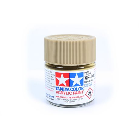 Tamiya XF-60 Dark Yellow Acrylic 23ml Paint - Dark Yellow