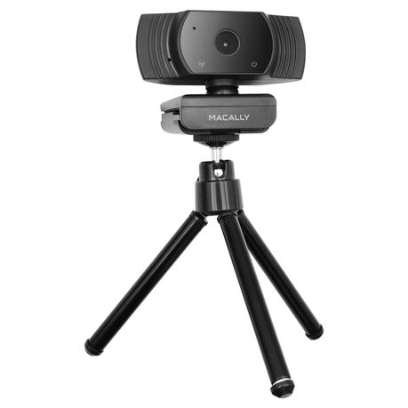 MACALLY Full HD 1080P USB-A webcam with TRIPOD - Black Buy Online in Zimbabwe thedailysale.shop