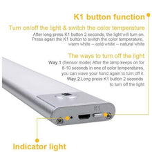 Load image into Gallery viewer, Aluminum Magnetic LED Motion Sensor Closet Or Cabinet Light
