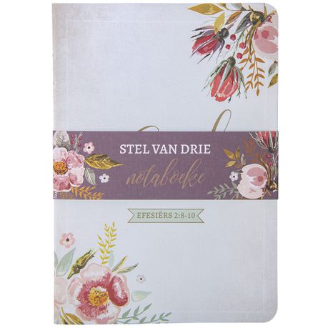 Gered Uit Genade Deur Geloof Efesiers 2:8-10 (Medium Notebook Set)