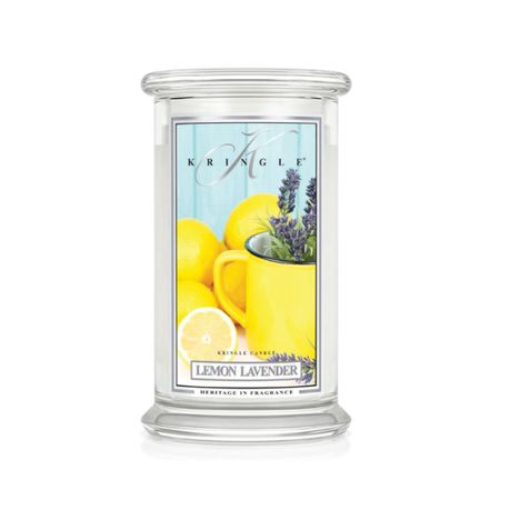 Kringle Candle - Lemon Lavender - Large Jar Double Wick - 622g Buy Online in Zimbabwe thedailysale.shop