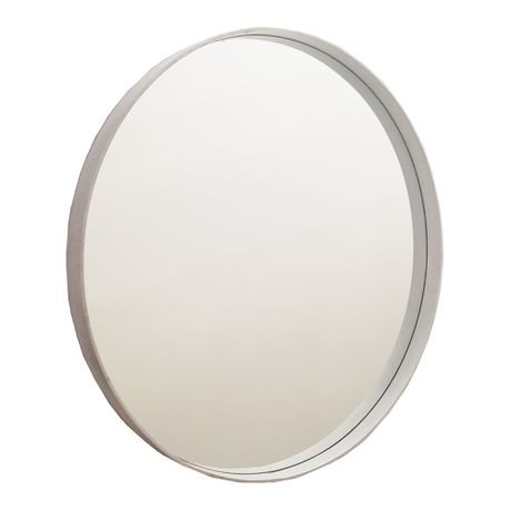 Orbit Mirror Natural Wood Oak White 800mm x 50mm