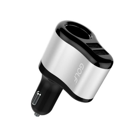 GOLF GF-C14 2.1A Dual Port Multifunction Intelligent Car Charger