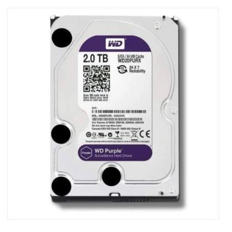 Western Digital 2TB 3.5 Surveillance Internal Hard Drive - Purple Buy Online in Zimbabwe thedailysale.shop