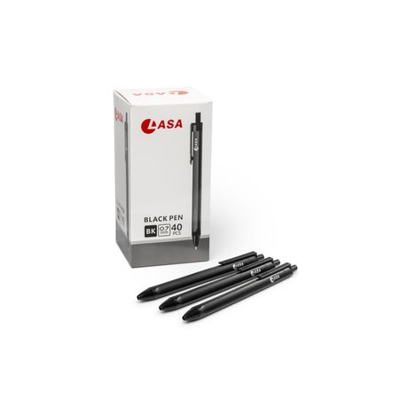 Box of 40 Smooth T-Pen Black