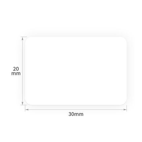 Niimbot - B21 / B3S - Thermal Labels - 30x20mm - 320 Labels Per Roll