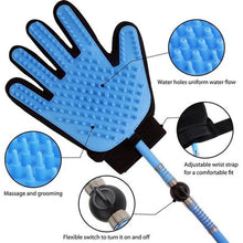 Load image into Gallery viewer, Groom Buddy Pet Bathing Massage Glove w/ Hose Attachment
