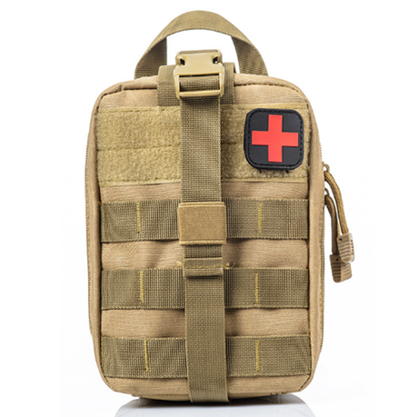 Outdoor First Aid Tactical Bag Khaki Buy Online in Zimbabwe thedailysale.shop