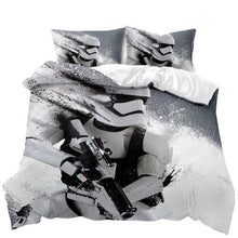 Load image into Gallery viewer, STAR WARS Storm Trooper 3D Printed Double Bed Duvet Cover Set
